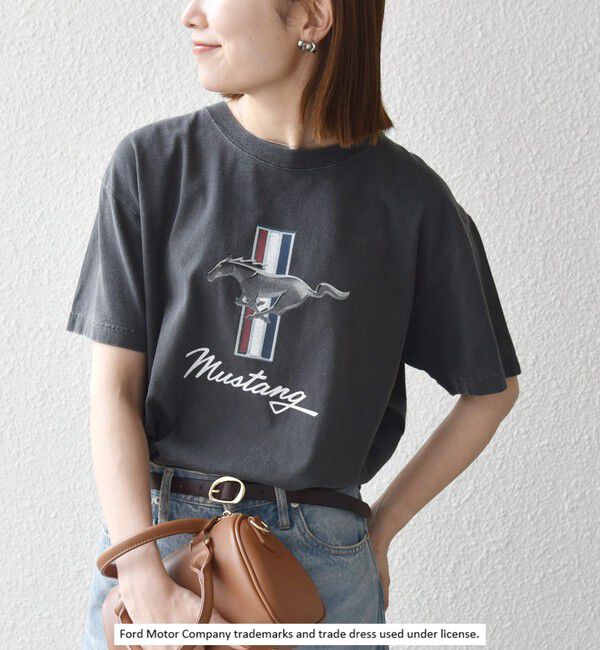 SHIPS any「GOOD ROCK SPEED:〈洗濯機可能〉CAR ロゴ プリント TEE」|Tシャツ・カットソー|