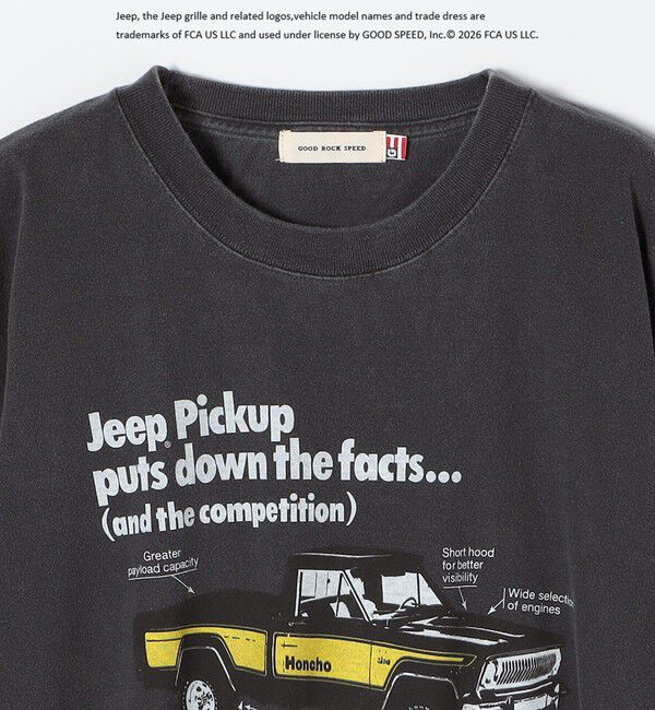 SHIPS any「GOOD ROCK SPEED:〈洗濯機可能〉CAR ロゴ プリント TEE」|Tシャツ・カットソー|