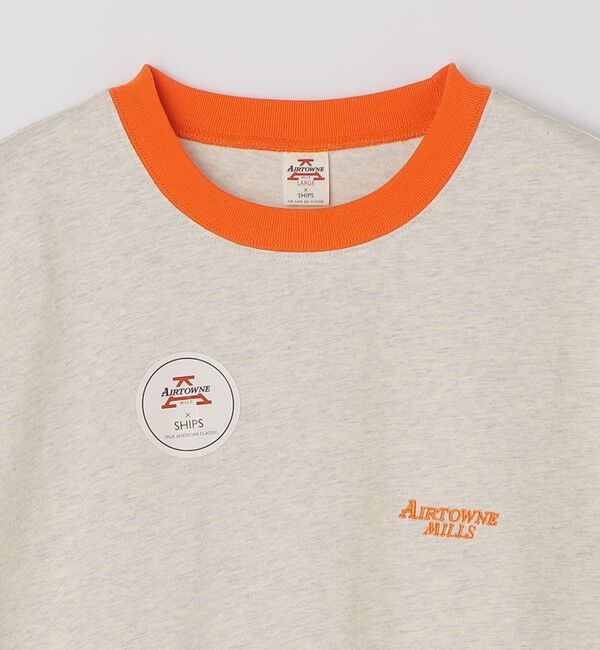 SHIPS「AIRTOWNE: リンガー Tシャツ」|Tシャツ・カットソー|