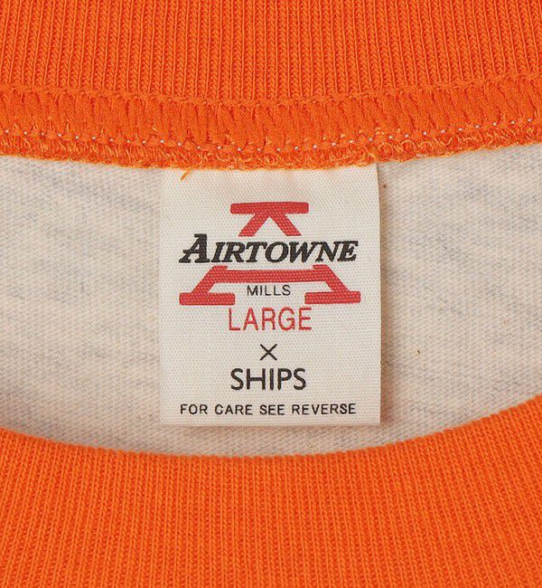 SHIPS「AIRTOWNE: リンガー Tシャツ」|Tシャツ・カットソー|