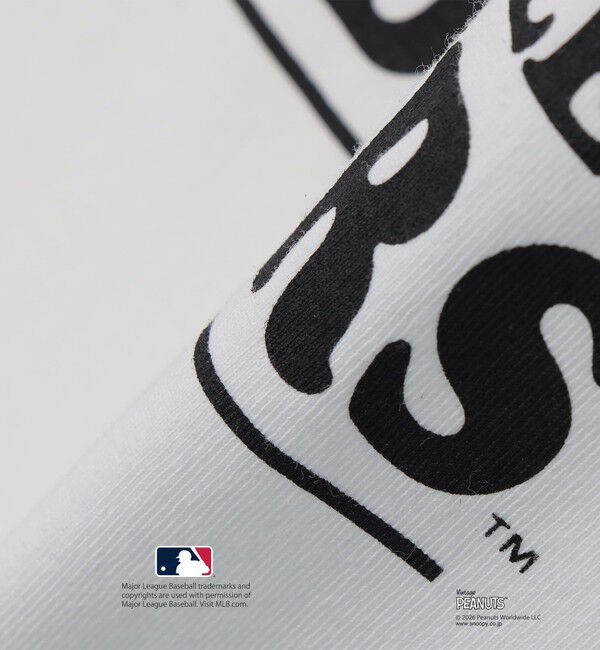 SHIPS「SHIPS: PEANUTS&times;MLB プリント Tシャツ 26SS」|Tシャツ・カットソー|