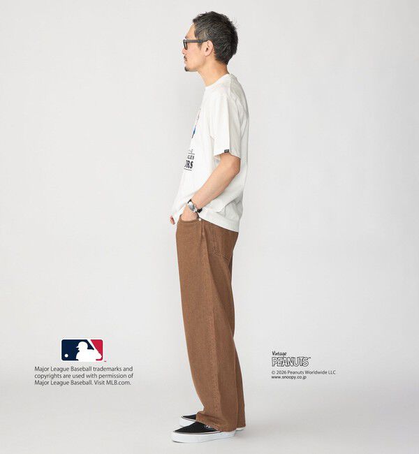 SHIPS「SHIPS: PEANUTS&times;MLB プリント Tシャツ 26SS」|Tシャツ・カットソー|