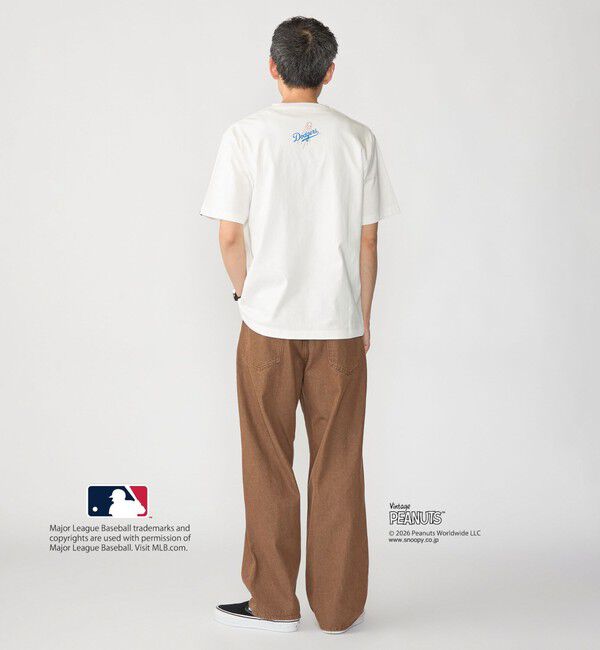 SHIPS「SHIPS: PEANUTS&times;MLB プリント Tシャツ 26SS」|Tシャツ・カットソー|