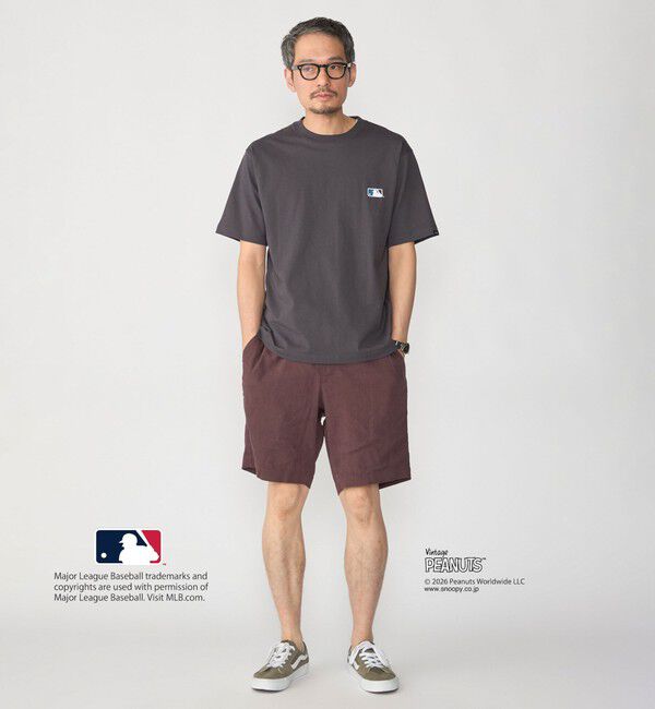 SHIPS「SHIPS: PEANUTS&times;MLB プリント Tシャツ 26SS」|Tシャツ・カットソー|