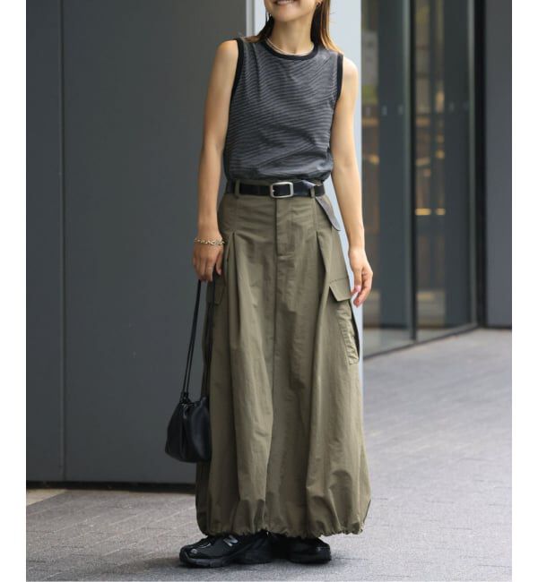 OUTDOOR PRODUCTS Usual Things「追加 ドロストバルーンカーゴスカート」|スカート|