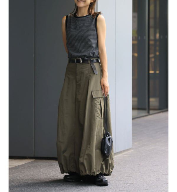 OUTDOOR PRODUCTS Usual Things「追加 ドロストバルーンカーゴスカート」|スカート|