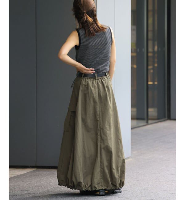 OUTDOOR PRODUCTS Usual Things「追加 ドロストバルーンカーゴスカート」|スカート|