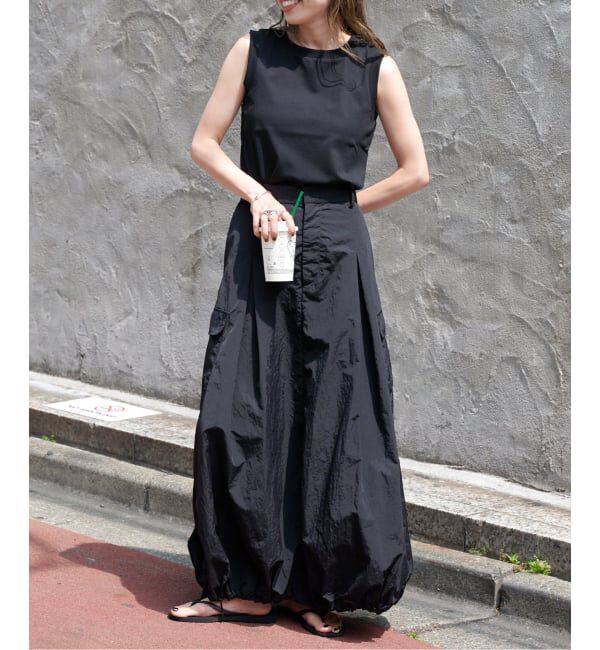 OUTDOOR PRODUCTS Usual Things「追加 ドロストバルーンカーゴスカート」|スカート|