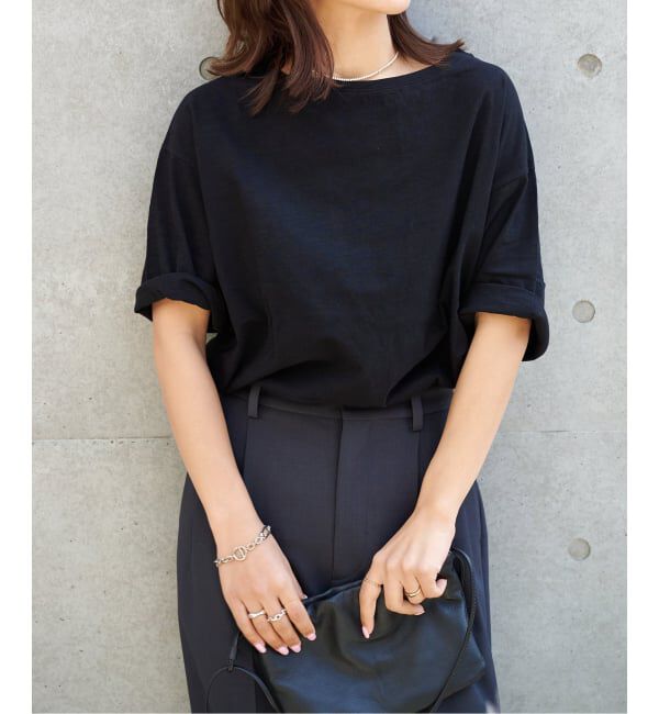 OUTDOOR PRODUCTS Usual Things「追加 スラブテンジク 5S TEE」|Tシャツ・カットソー|ブラック