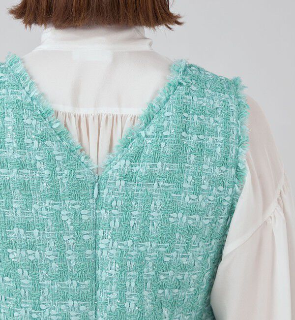 Ballsey「Jade vine Vネックワンピース」|ワンピース|