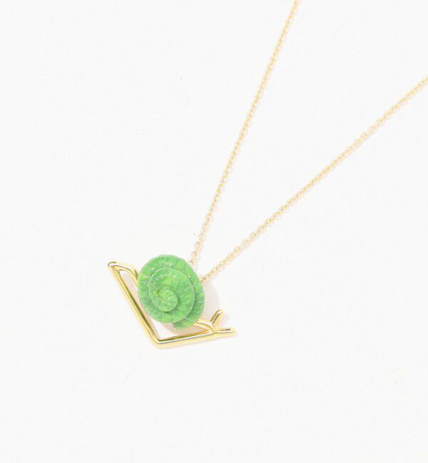 TOMORROWLAND GOODS「ALIITA CARACOL GREEN ネックレス」|ネックレス|