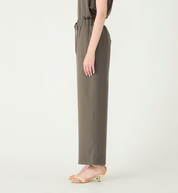 Ballsey「サブレジョーゼット ギャザーワイドパンツ」|その他|
