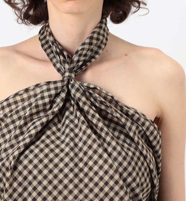 TOMORROWLAND BUYING WEAR「TELMA Checked Scarf トップス」|その他|