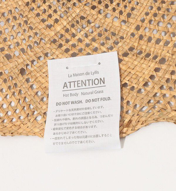 TOMORROWLAND GOODS「La Maison de Lyllis HEMELI ストローハット」|ハット|