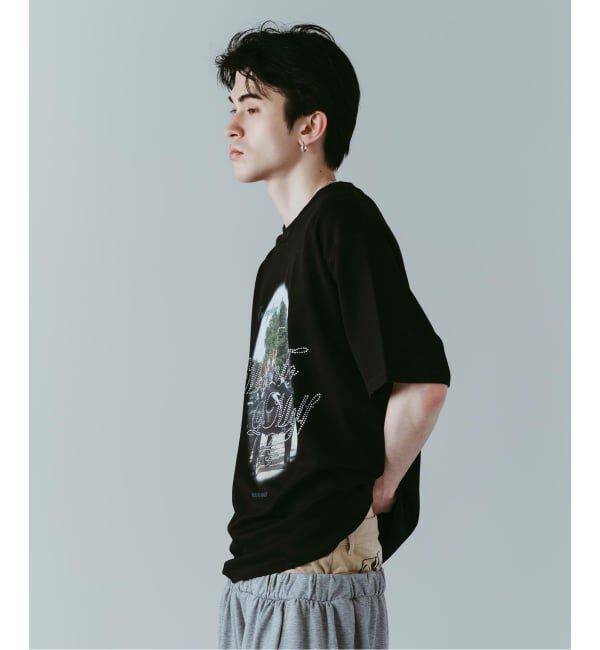 JOINT WORKS「Knuth Marf / クヌースマーフ rhinestone graphic tee」|Tシャツ・カットソー|