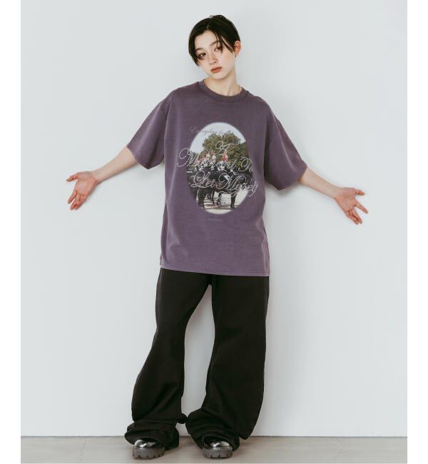 JOINT WORKS「Knuth Marf / クヌースマーフ rhinestone graphic tee」|Tシャツ・カットソー|