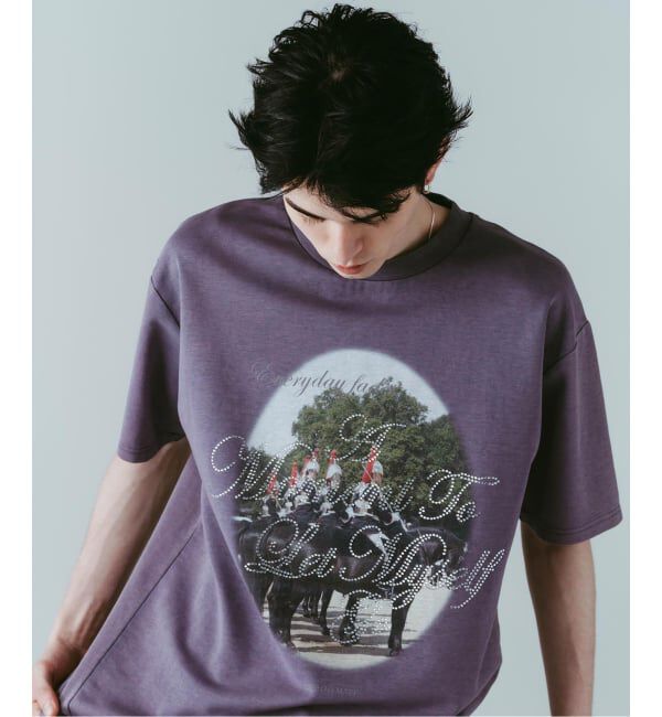 JOINT WORKS「Knuth Marf / クヌースマーフ rhinestone graphic tee」|Tシャツ・カットソー|