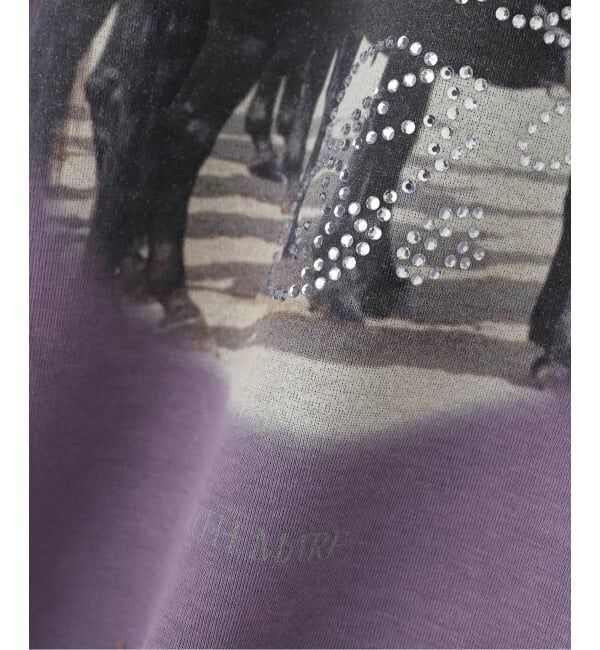 JOINT WORKS「Knuth Marf / クヌースマーフ rhinestone graphic tee」|Tシャツ・カットソー|
