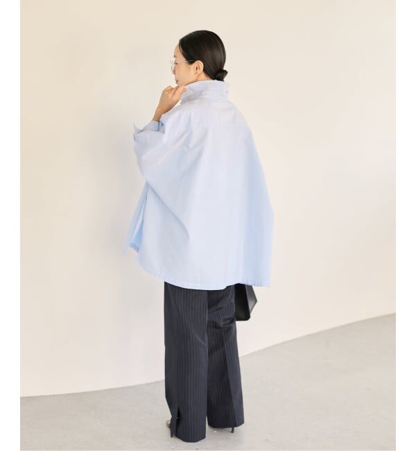 Plage「《追加》OX Poncho シャツ」|シャツ・ブラウス|