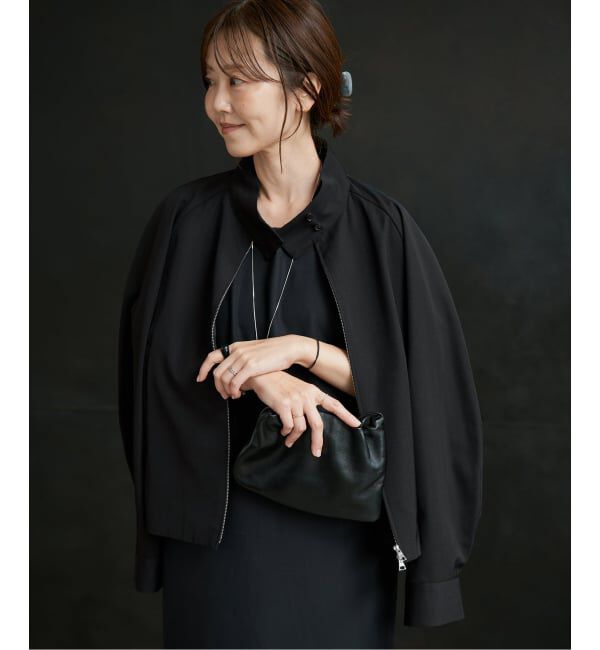 Plage「《予約》R&rsquo;IAM WOOL ブルゾンシャツ」|その他|ブラック
