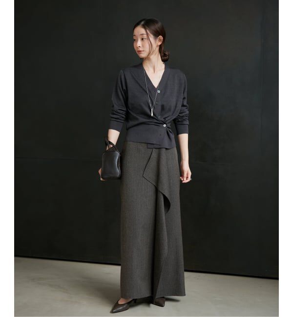 Plage「《予約》R&rsquo;IAM カシュクールカーディガン」|カーディガン|