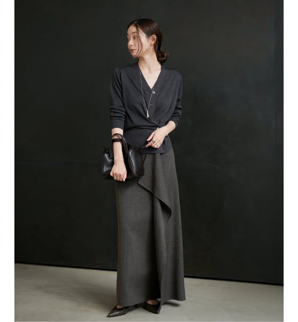 Plage「《予約》R&rsquo;IAM カシュクールカーディガン」|カーディガン|