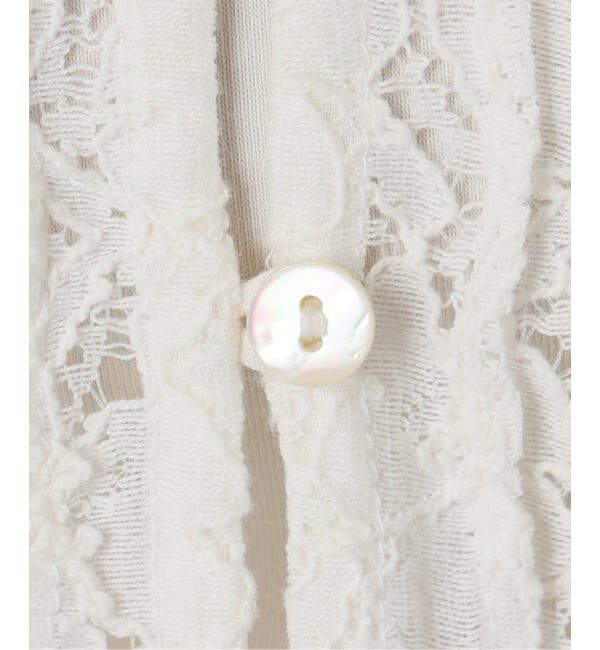 IENA LA BOUCLE「IENA LA BOUCLE レースオンレースブラウス」|シャツ・ブラウス|