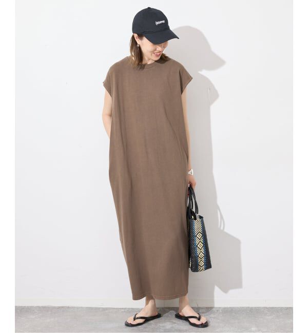 SLOBE IENA「《追加》STAR&STRIPE/スターアンドストライプ SLOBE別注 カットソーワンピース」|ワンピース|