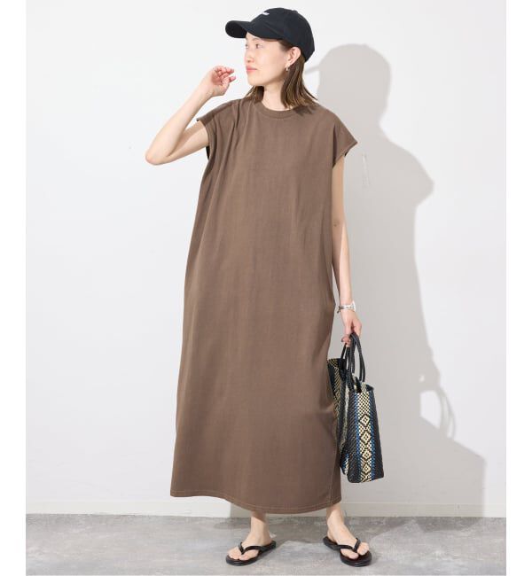 SLOBE IENA「《追加》STAR&STRIPE/スターアンドストライプ SLOBE別注 カットソーワンピース」|ワンピース|