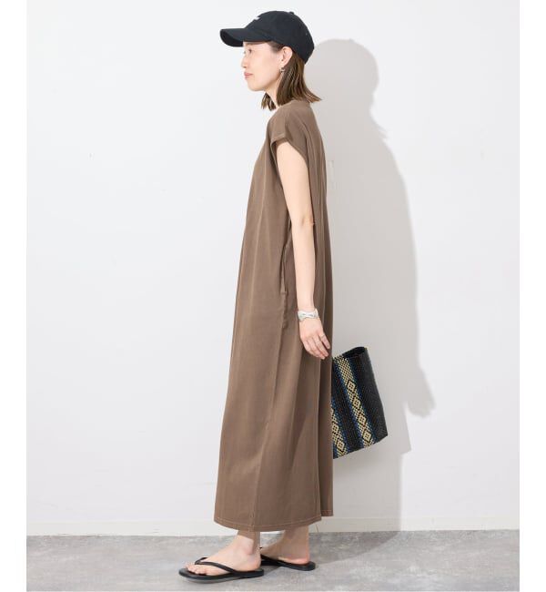 SLOBE IENA「《追加》STAR&STRIPE/スターアンドストライプ SLOBE別注 カットソーワンピース」|ワンピース|