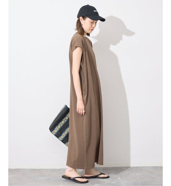 SLOBE IENA「《追加》STAR&STRIPE/スターアンドストライプ SLOBE別注 カットソーワンピース」|ワンピース|