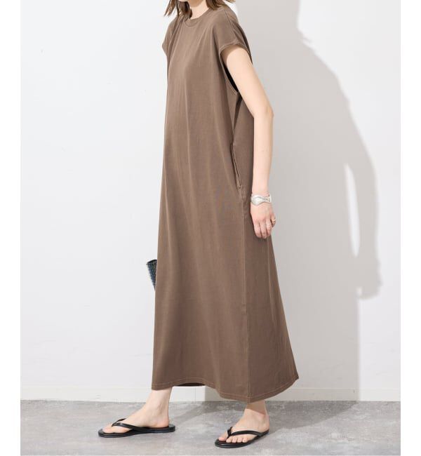 SLOBE IENA「《追加》STAR&STRIPE/スターアンドストライプ SLOBE別注 カットソーワンピース」|ワンピース|