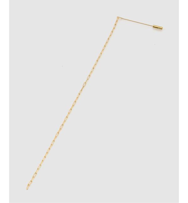 IENA「wePERM/ウィパーマ Drop long chain brooch ブローチ WP-O001SP」|その他|