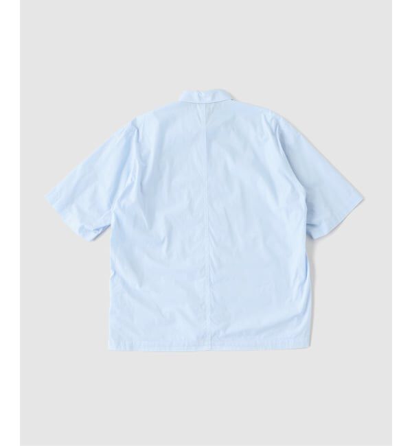 EDIFICE「ATON（エイトン） SHRINK COTTON LAWN OVERSIZED HALF S」|シャツ・ブラウス|