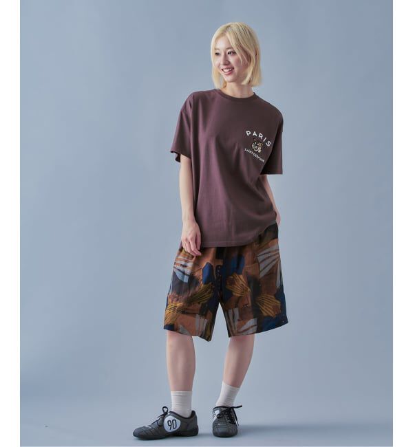 Paris Saint-Germain「【Paris Saint-Germain】カレッジロゴ刺しゅう Tシャツ」|Tシャツ・カットソー|