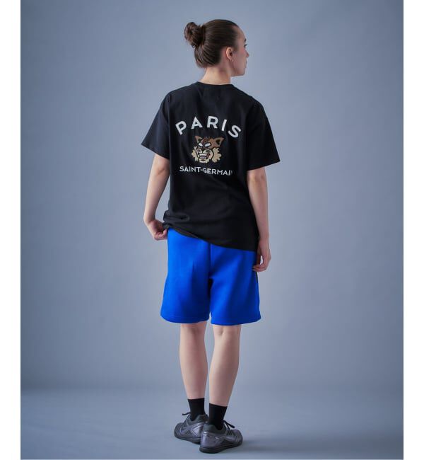Paris Saint-Germain「【Paris Saint-Germain】カレッジロゴ刺しゅう Tシャツ」|Tシャツ・カットソー|