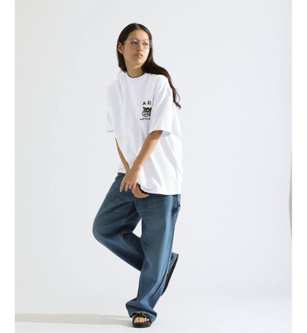 Paris Saint-Germain「【Paris Saint-Germain】カレッジロゴ刺しゅう Tシャツ」|Tシャツ・カットソー|