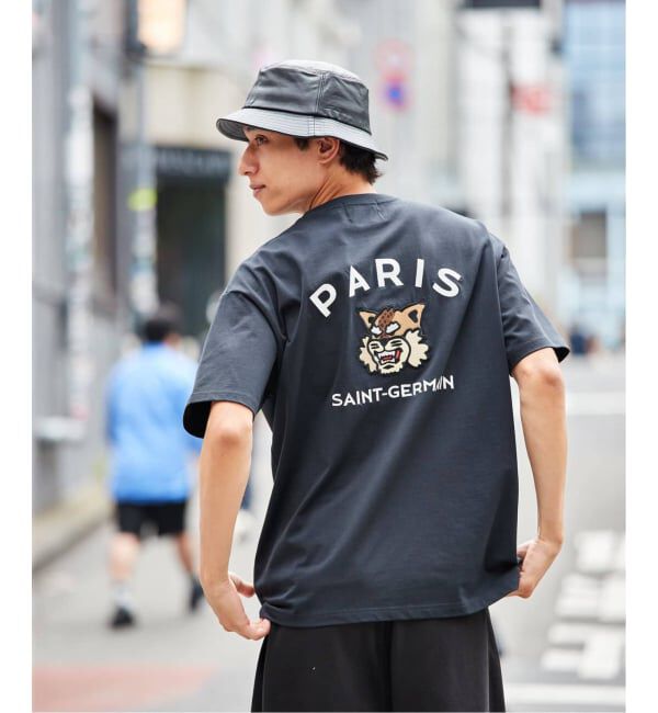 Paris Saint-Germain「【Paris Saint-Germain】カレッジロゴ刺しゅう Tシャツ」|Tシャツ・カットソー|