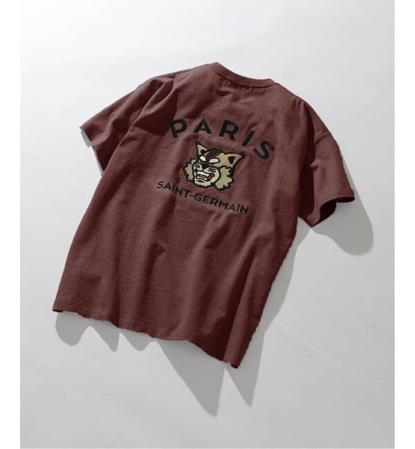 Paris Saint-Germain「【Paris Saint-Germain】カレッジロゴ刺しゅう Tシャツ」|Tシャツ・カットソー|