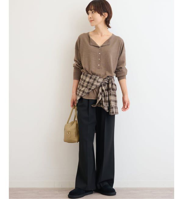 JOURNAL STANDARD relume「《追加/一部WEB限定/新色》スムースフレアタックパンツ」|スラックス|