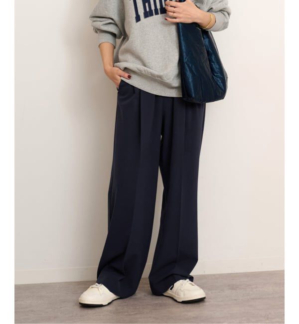 JOURNAL STANDARD relume「《追加/一部WEB限定/新色》スムースフレアタックパンツ」|スラックス|
