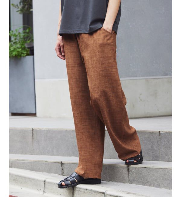JOURNAL STANDARD relume「テックキャンバス スクエア イージーパンツ（セットアップ対応可）」|スラックス|