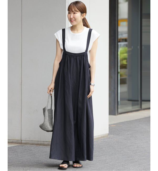 JOURNAL STANDARD relume「《2点セット》リネンミックスタックワンピース+タンク」|ワンピース|