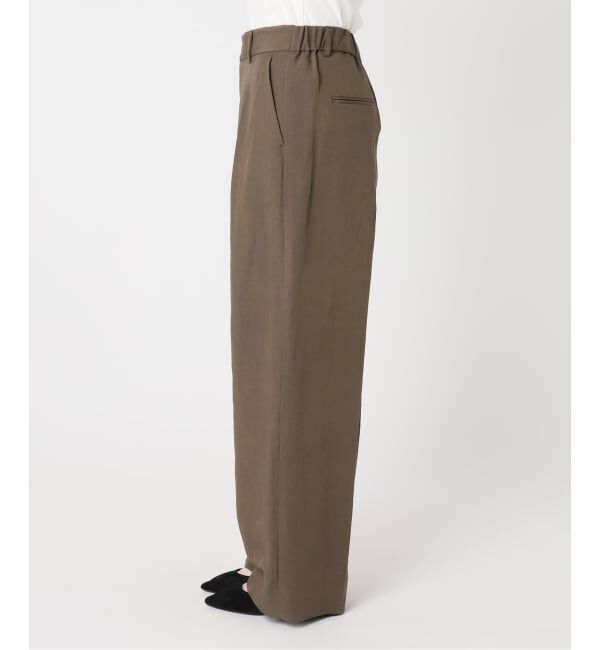 journal standard L'essage「VISリネンタックワイドパンツ」|その他|