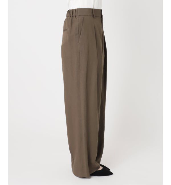 journal standard L'essage「VISリネンタックワイドパンツ」|その他|