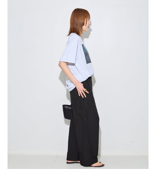 journal standard L'essage「VISリネンタックワイドパンツ」|その他|