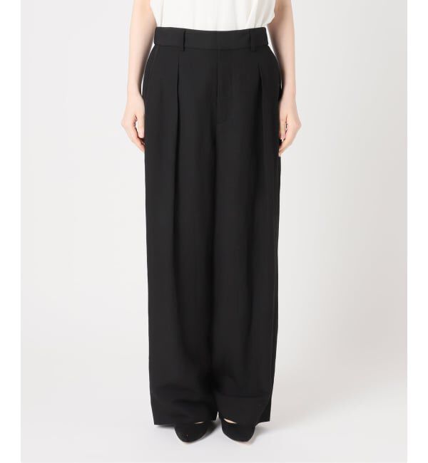 journal standard L'essage「VISリネンタックワイドパンツ」|その他|