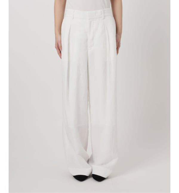journal standard L'essage「VISリネンタックワイドパンツ」|その他|