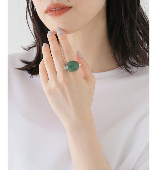JOURNAL STANDARD「【ANNIKA INEZ/ アニカ イネズ】 Large Stone Ellipse Ring」|リング|