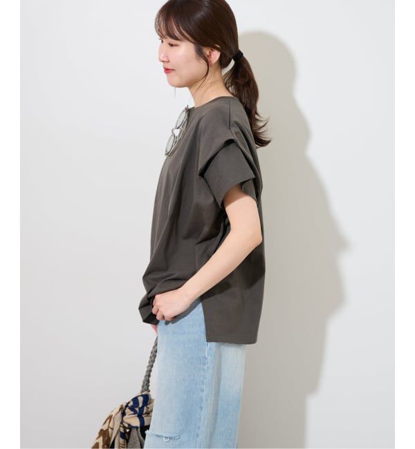 JOURNAL STANDARD relume「《追加2》ショルダータックルーズプルオーバー」|Tシャツ・カットソー|